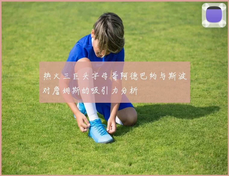 热火三巨头字母哥阿德巴约与斯波对詹姆斯的吸引力分析